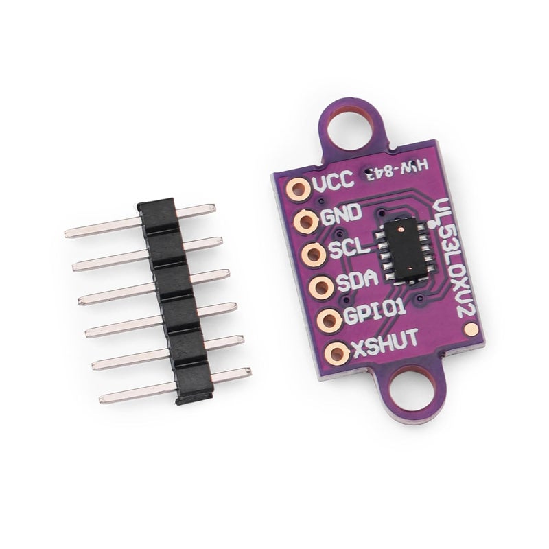 Qoroos 5Pcs VL53L0X Time-of-Flight (ToF) 940nm Laser Ranging Sensor Breakout GY-VL53L0XV2 Distance Measurement Module IIC for Arduino - Image 5